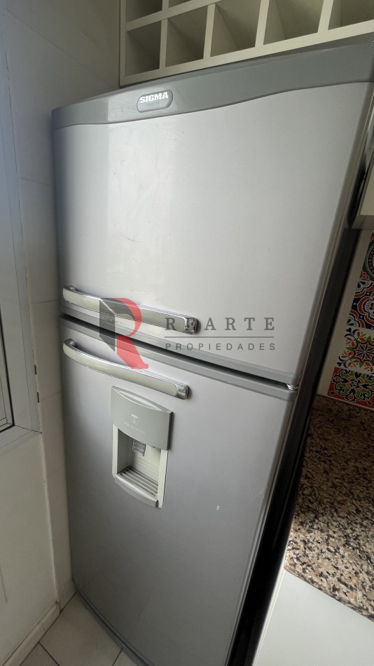 Dos Ambientes en piso alto C/Baulera + Amenities